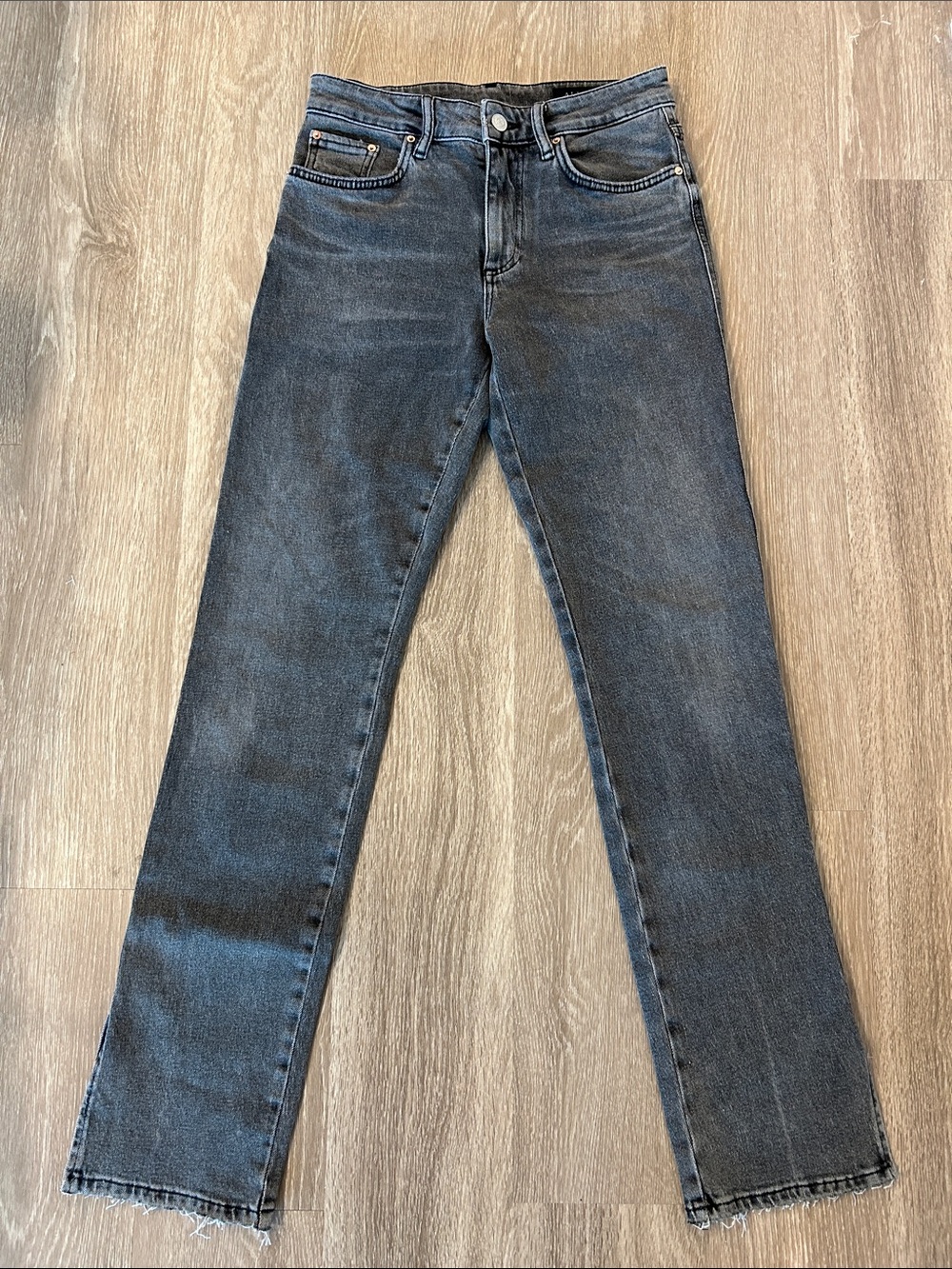 All Saints - Mid-Rise Straight Slim Fit MIA Jeans